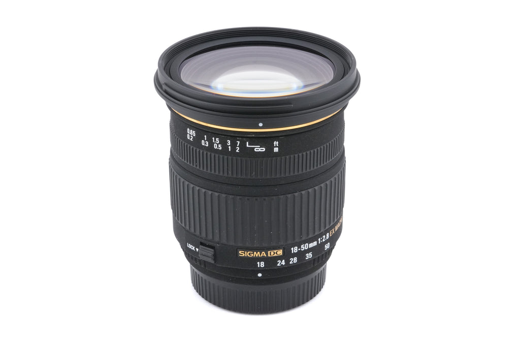 Sigma 18-50mm f2.8 EX DC Macro