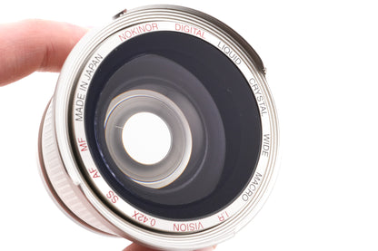 Nokinor 0.42x Wide Angle Converter Liquid Crystal Macro I.R Vision SS AF MF