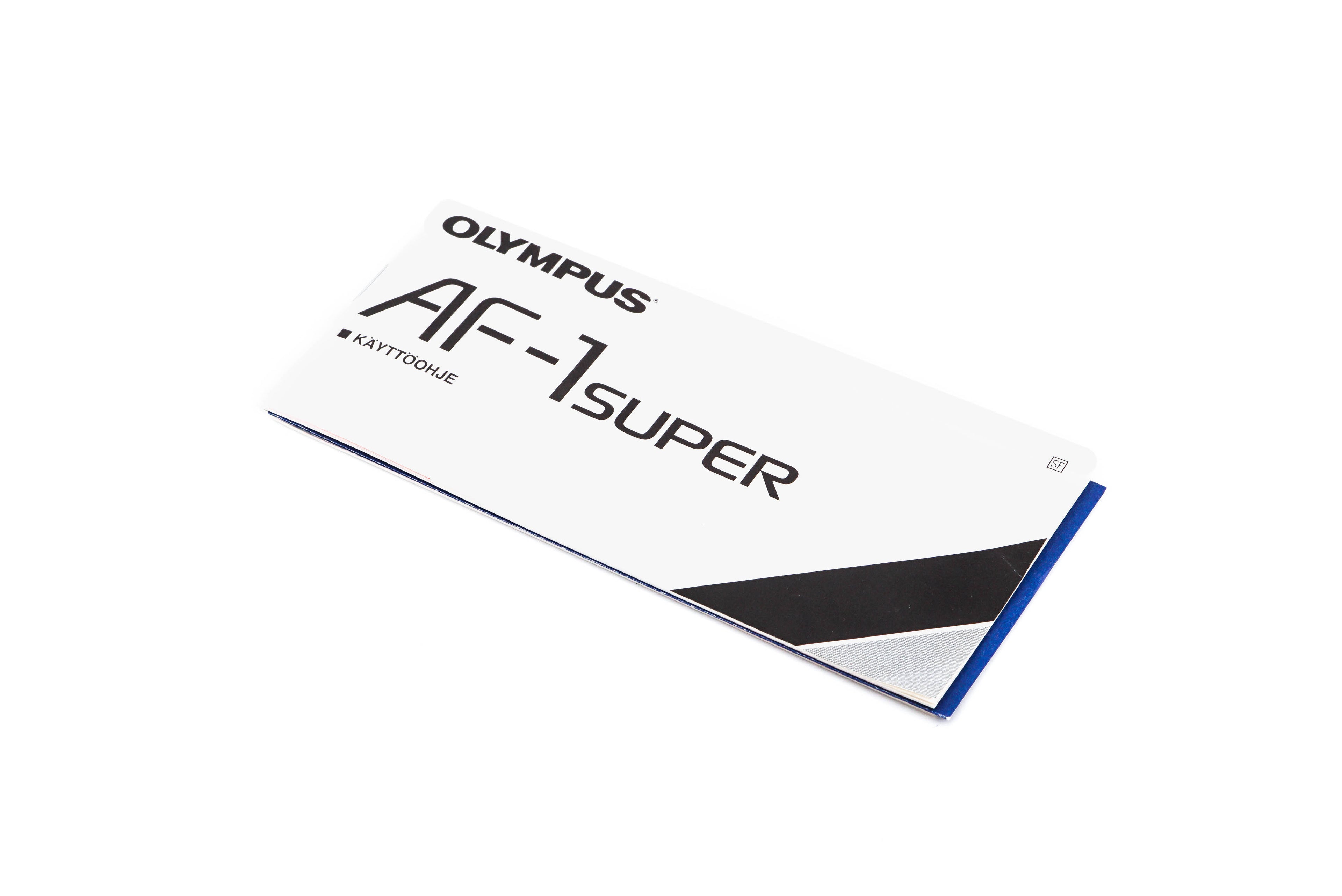 Olympus AF-1 Super Instructions