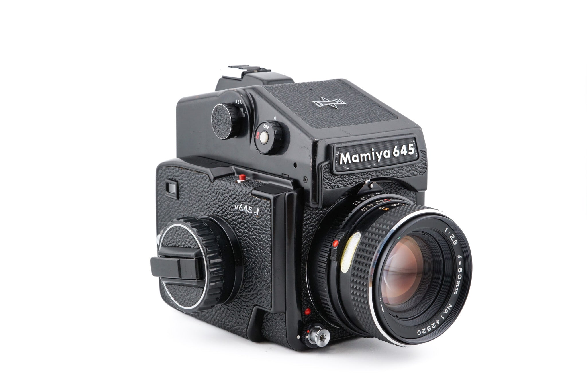 Mamiya M645 J + 80mm f2.8 Sekor C + AE Prism Finder