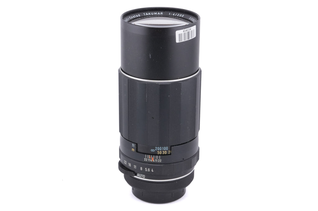 Pentax 200mm f4 Super-Multi-Coated Takumar