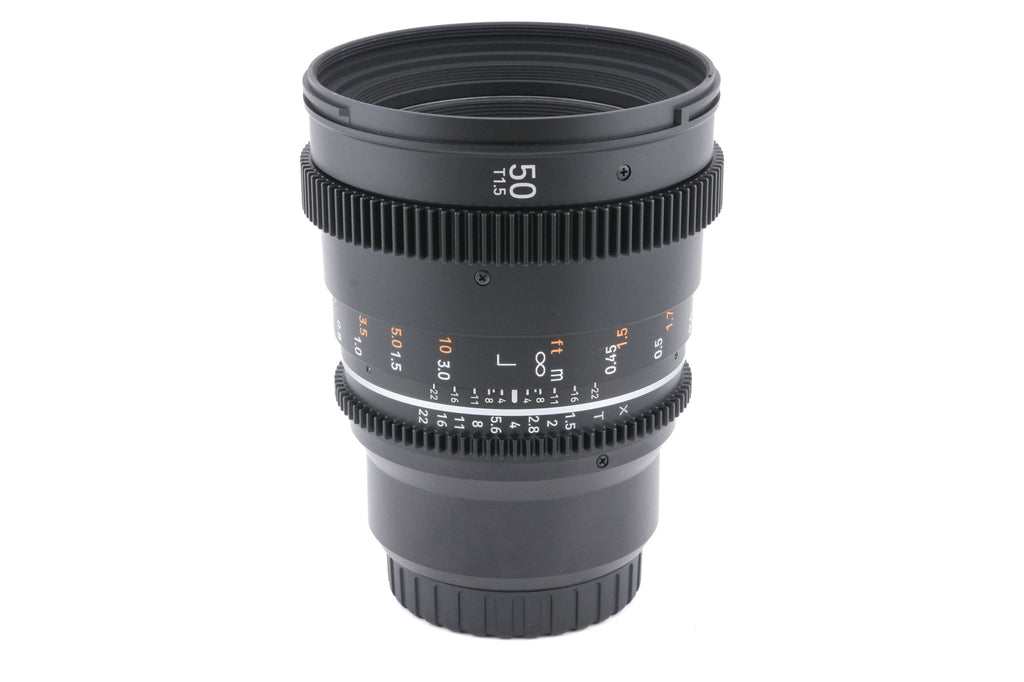 Samyang 50mm T1.5 VDSLR MK2
