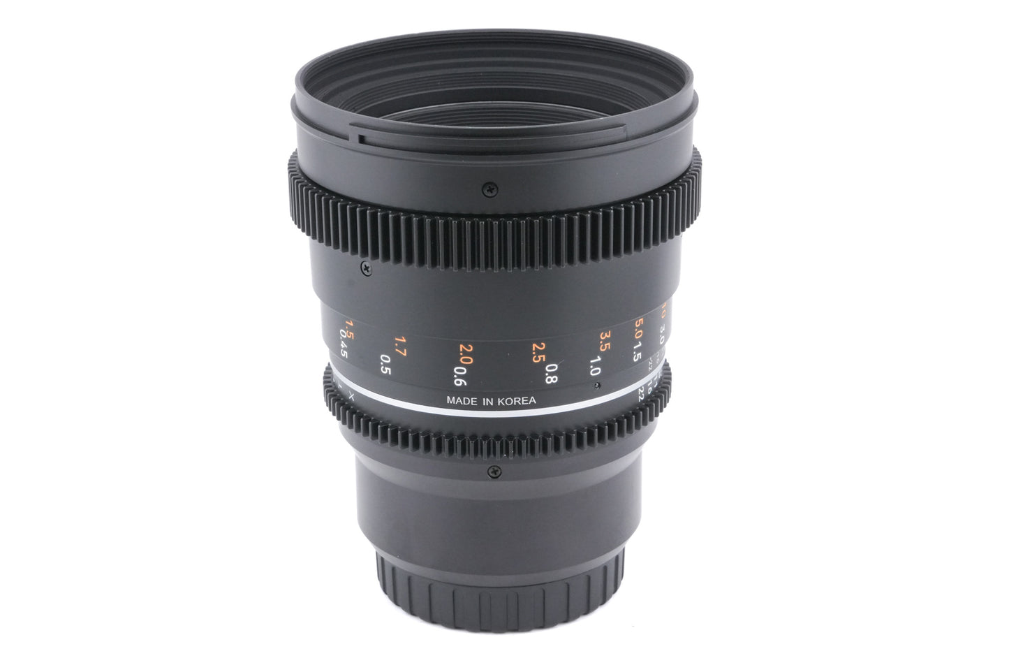 Samyang 50mm T1.5 VDSLR MK2