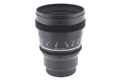 Samyang 50mm T1.5 VDSLR MK2