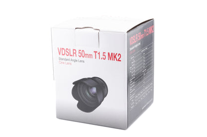 Samyang 50mm T1.5 VDSLR MK2