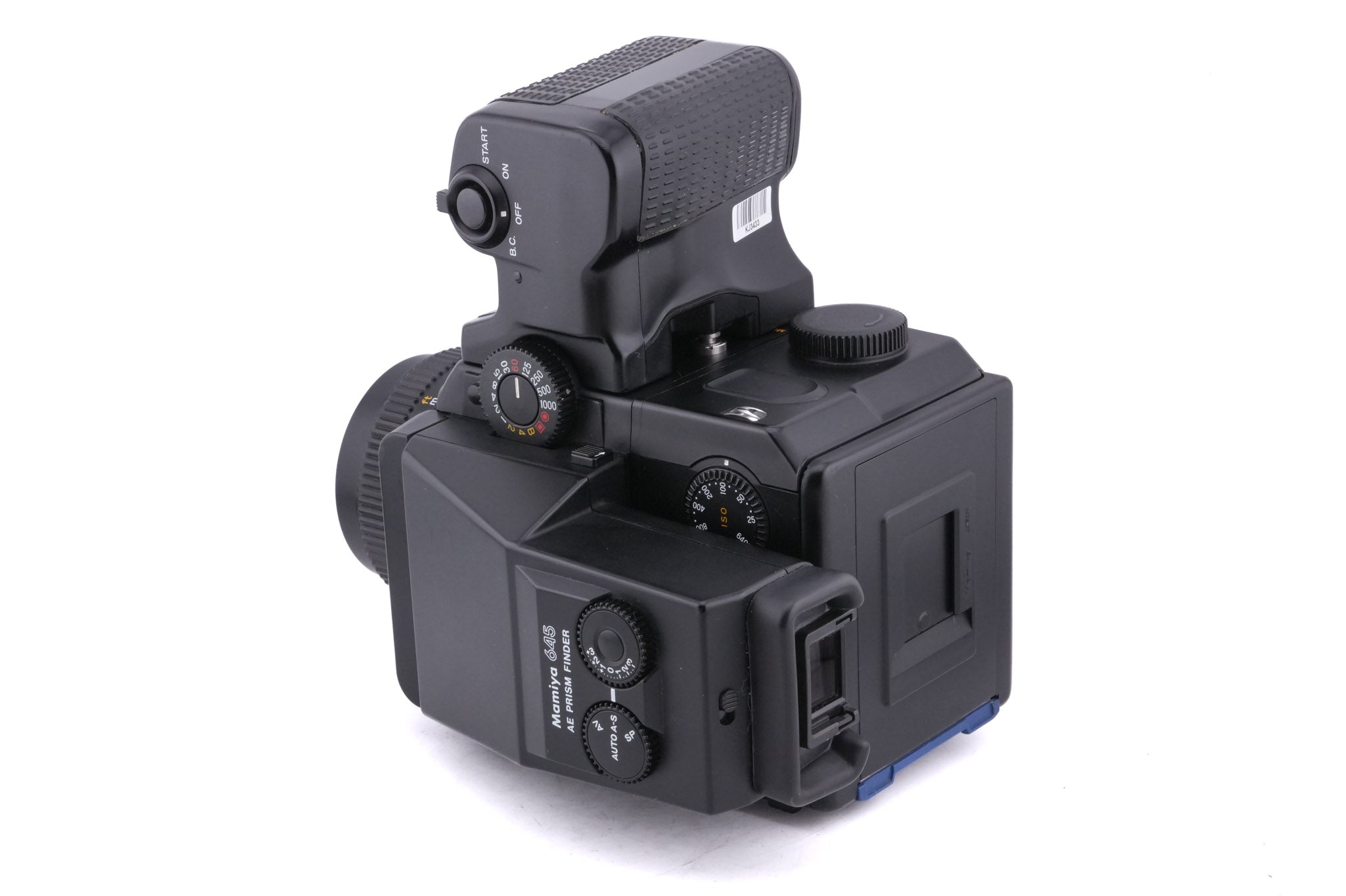 Mamiya M645 Super + 80mm f2.8 Sekor C N + 120/220 Roll Film Holder N + AE Prism Finder N + Power Drive N (Y01670)