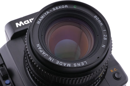 Mamiya M645 Super + 80mm f2.8 Sekor C N + 120/220 Roll Film Holder N + AE Prism Finder N + Power Drive N (Y01670)