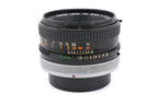 Canon 50mm f1.8 S.C.
