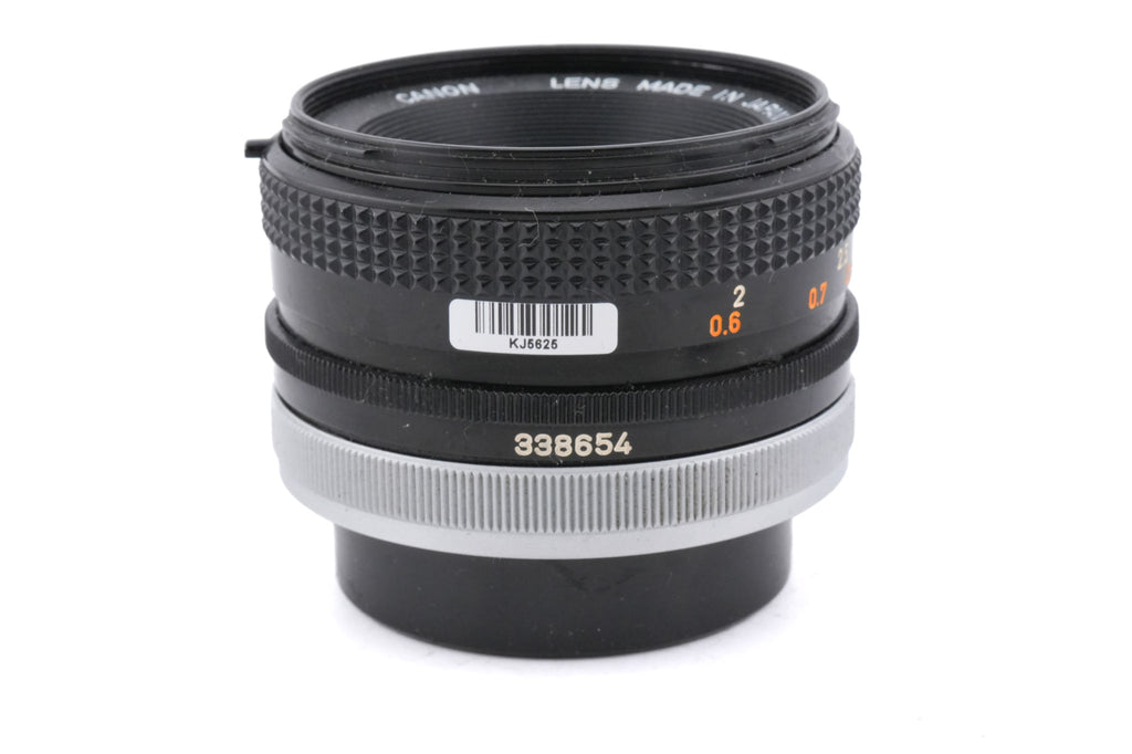 Canon 50mm f1.8 S.C.