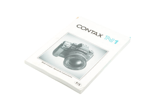 Contax N1 Instructions
