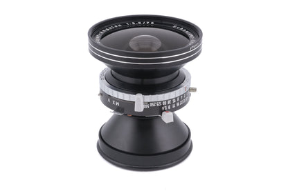 Schneider-Kreuznach 75mm f5.6 Super-Angulon (Shutter)