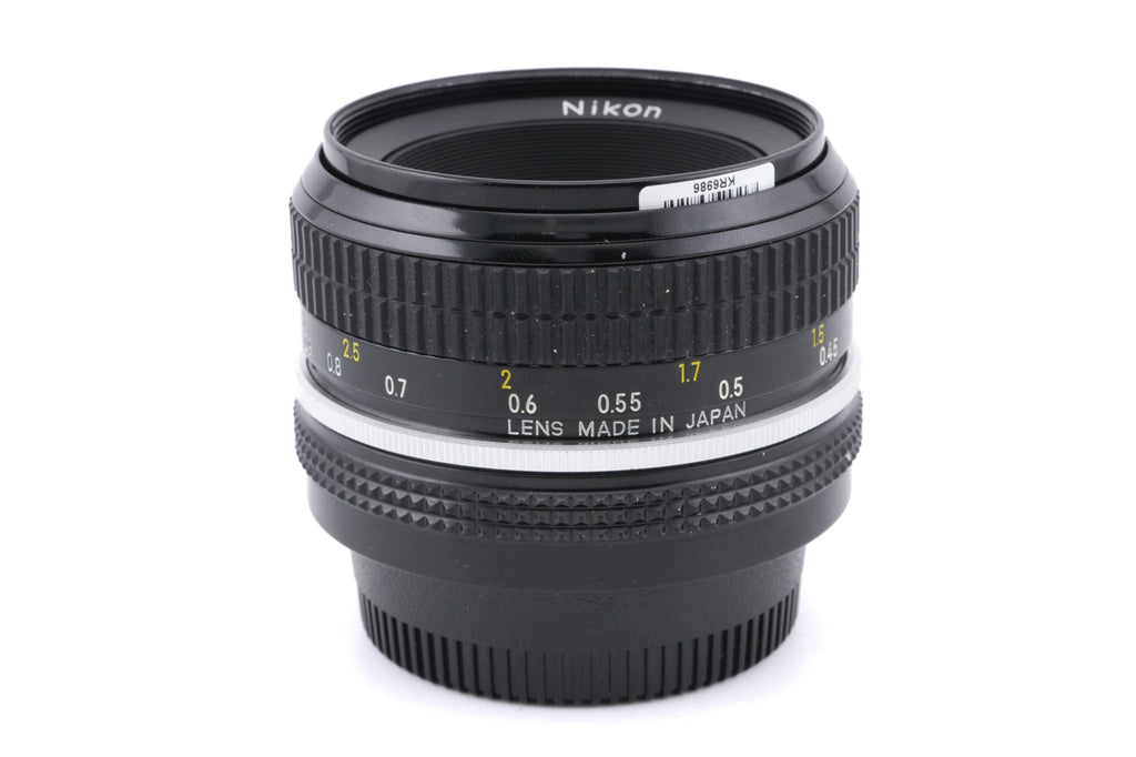 Nikon 50mm f2 Nikkor K Pre-AI