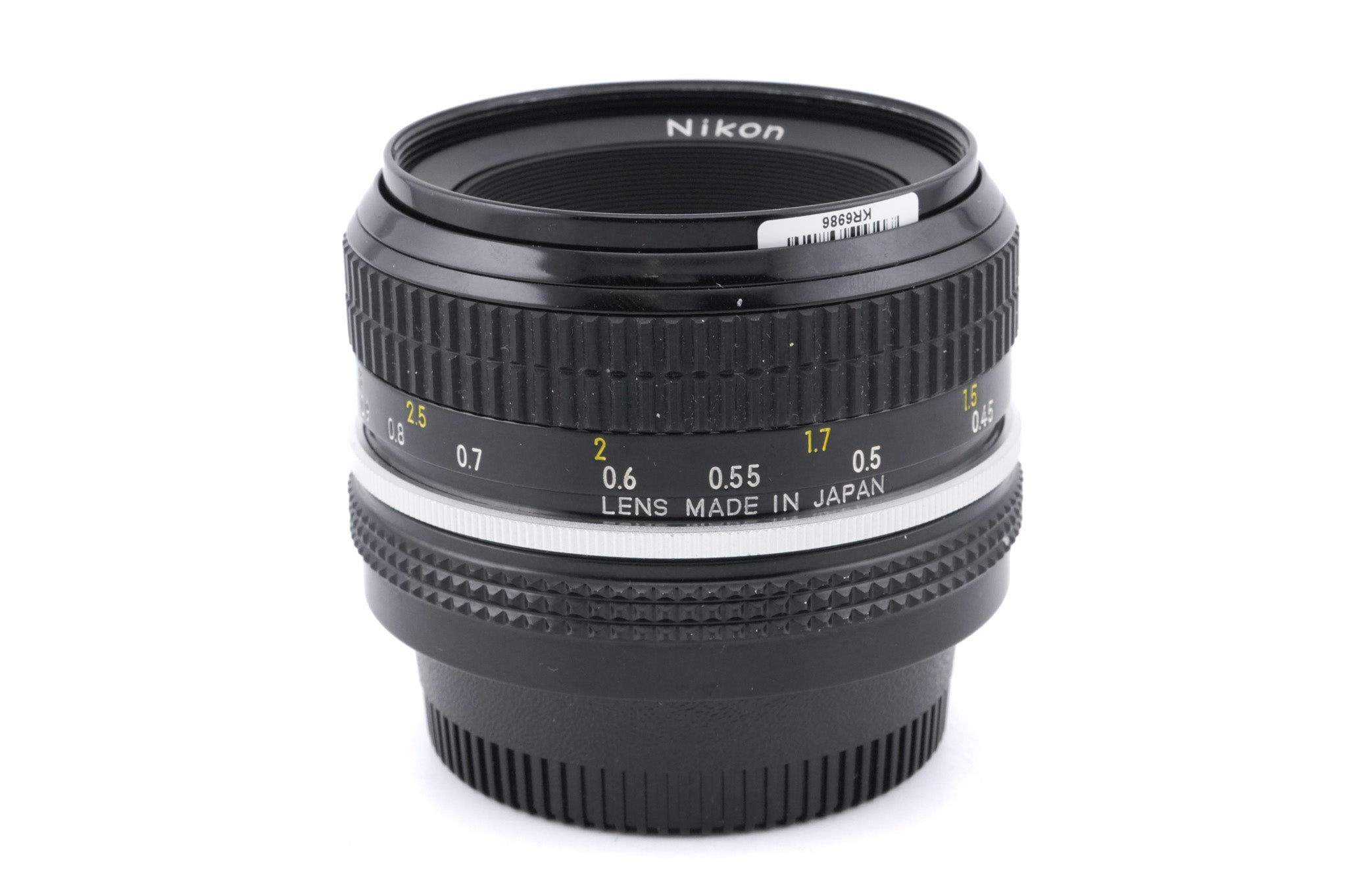 Nikon 50mm f2 Nikkor K Pre-AI