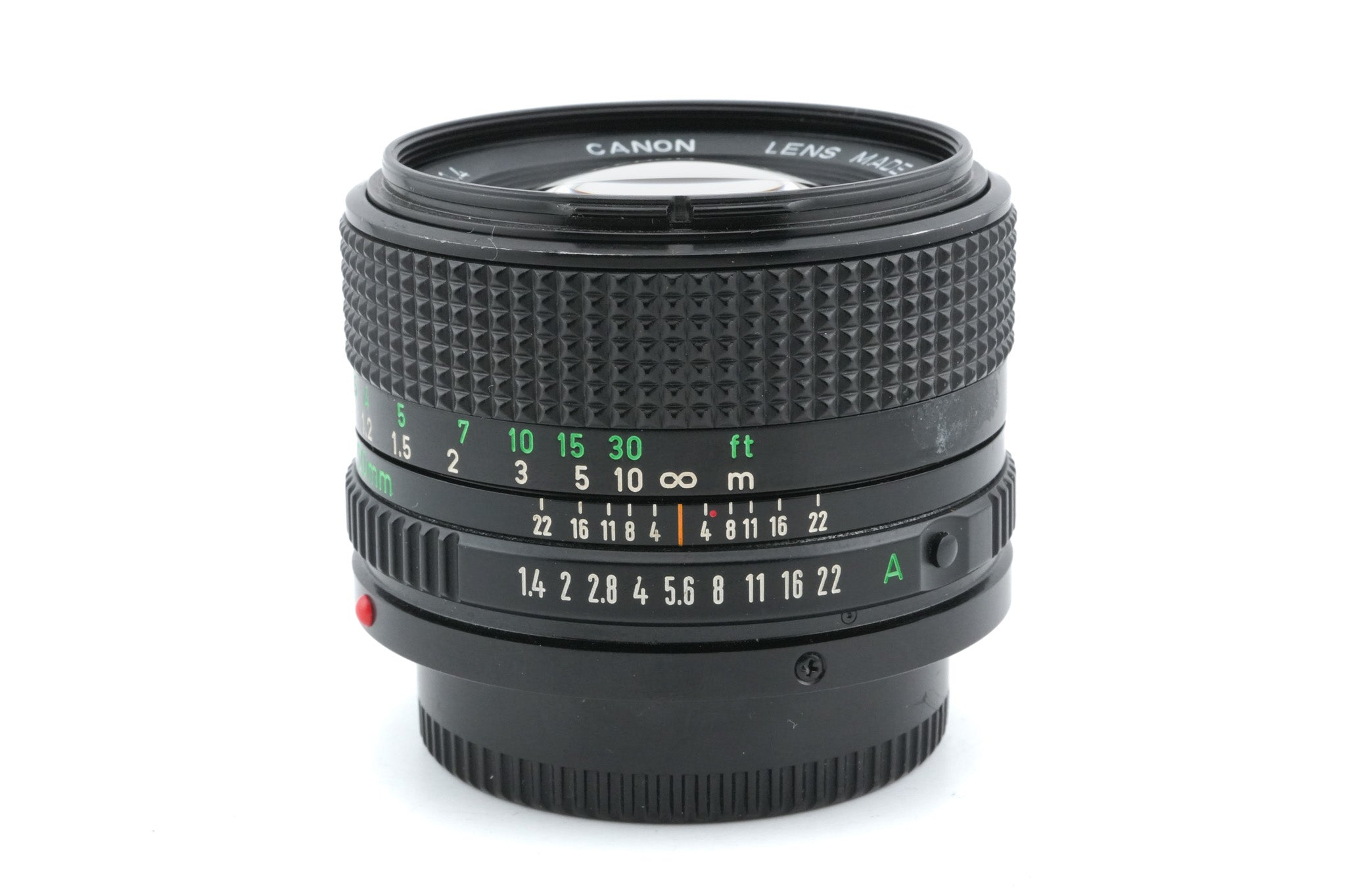 Canon P ＋　canon 50mm f1.4 L39 【グリーン】 Canon 50mm f1.4 FDn - Lens – Kamerastore