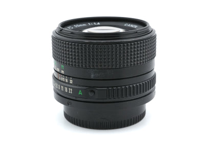 Canon 50mm f1.4 FDn