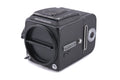 Hasselblad 500C/M (Black, 10170) + A12 Film Magazine (Black, 30147) + Standard Focusing Screen (42161) + Waist Level Finder (Old / Black, 42277)