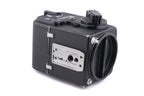 Hasselblad 500C/M (Black, 10170) + A12 Film Magazine (Black, 30147) + Standard Focusing Screen (42161) + Waist Level Finder (Old / Black, 42277)
