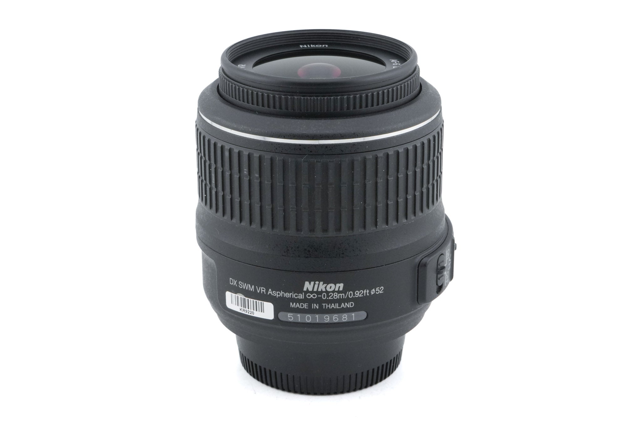 Nikon 18-55mm f3.5-5.6 AF-S Nikkor G VR