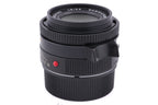 Leica 35mm f2 Summicron-M ASPH. (Type I) (Black, 11879) + Lens Hood (35mm f2 ASPH.) (A42) (12526)
