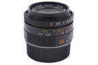 Leica 35mm f2 Summicron-M ASPH. (Type I) (Black, 11879) + Lens Hood (35mm f2 ASPH.) (A42) (12526)