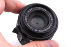 Leica 35mm f2 Summicron-M ASPH. (Type I) (Black, 11879) + Lens Hood (35mm f2 ASPH.) (A42) (12526)
