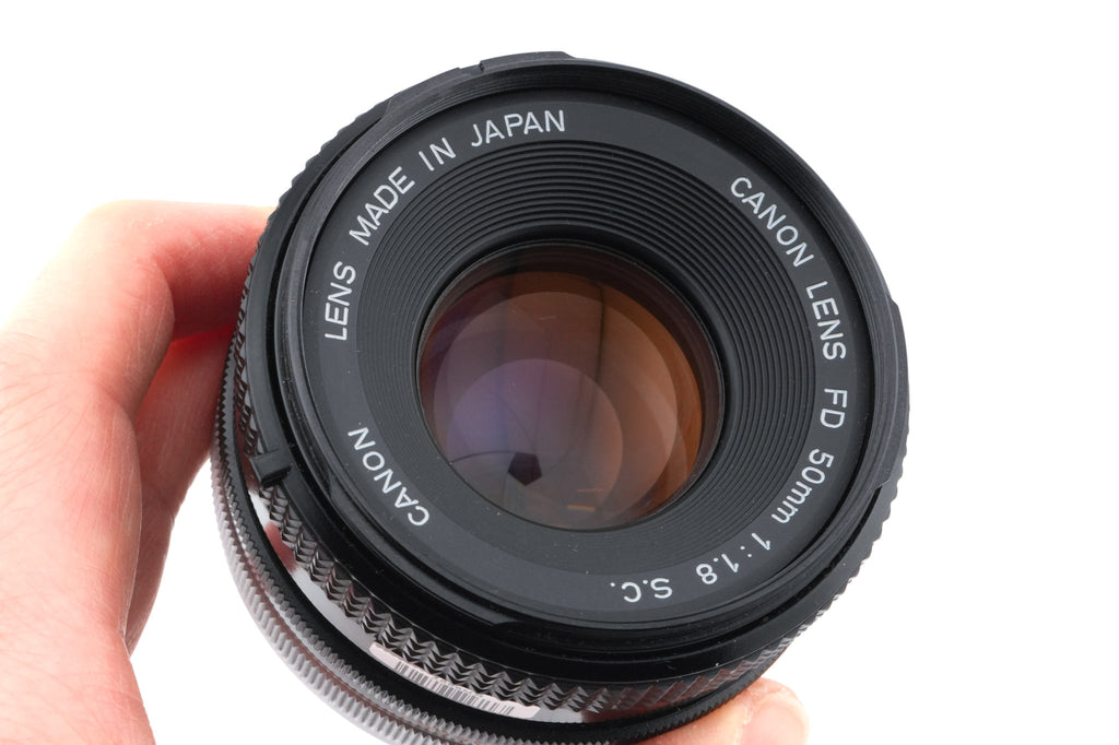 Canon 50mm f1.8 S.C.