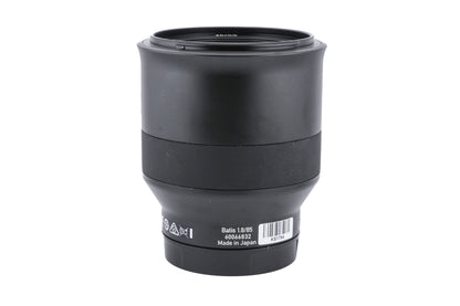 Carl Zeiss 85mm f1.8 Sonnar T* Batis