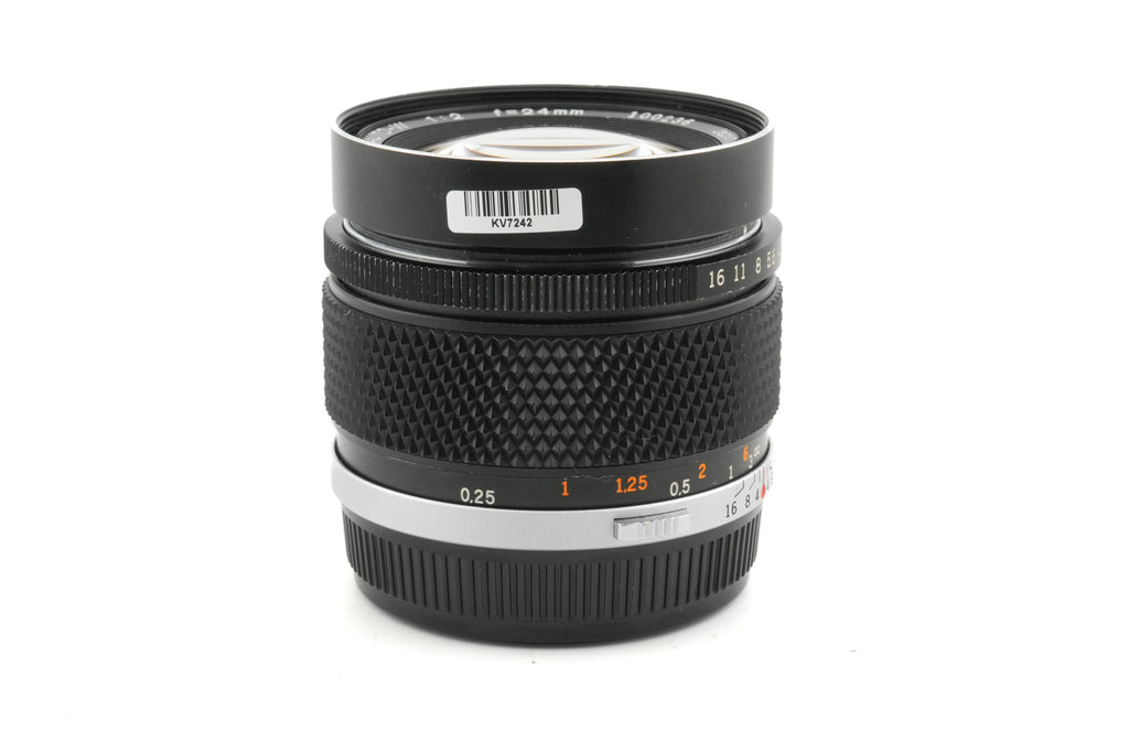 Olympus 24mm f2 Zuiko MC Auto-W