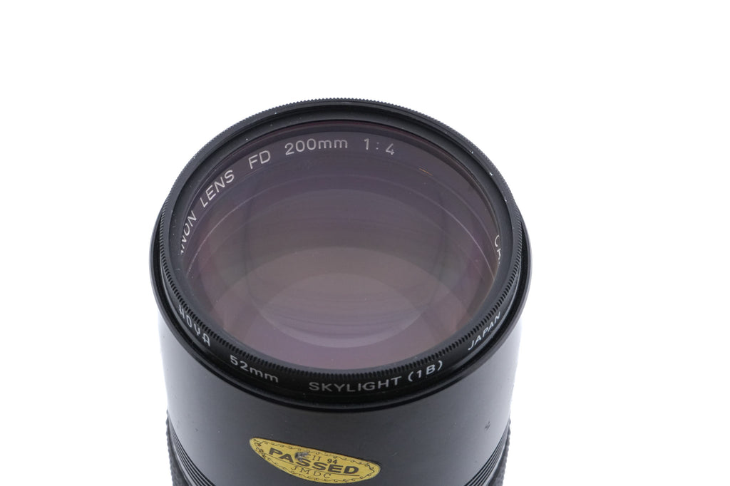Canon 200mm f4 FDn