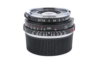 Voigtländer 35mm f2.5 Color-Skopar II VM