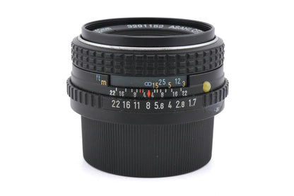 Pentax 50mm f1.7 SMC Pentax-M