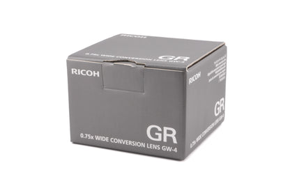 Ricoh GW-4 0.75x Wide Conversion Lens