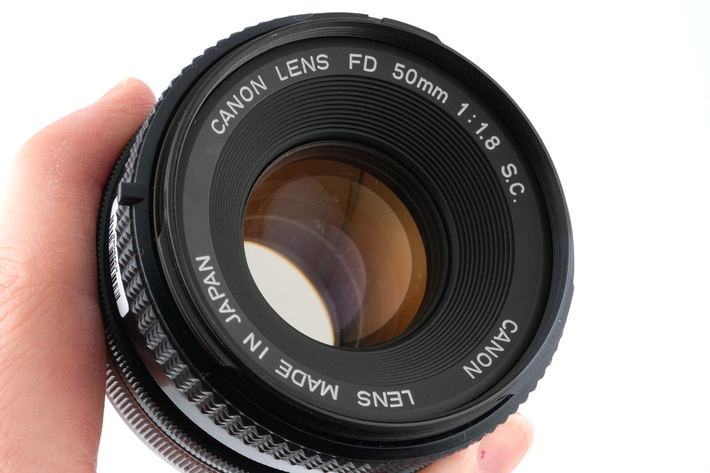 Canon 50mm f1.8 S.C.