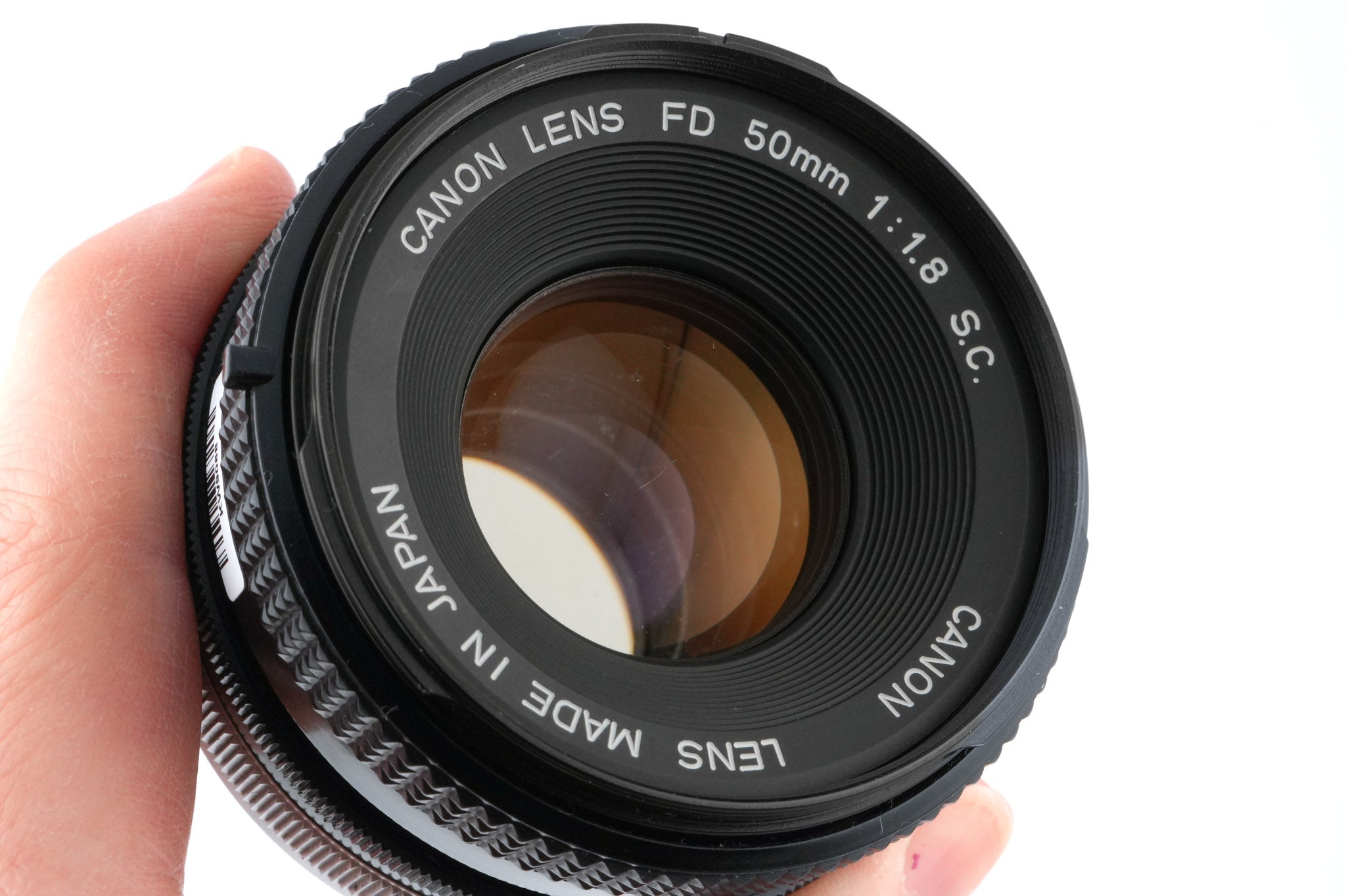Canon 50mm f1.8 S.C.