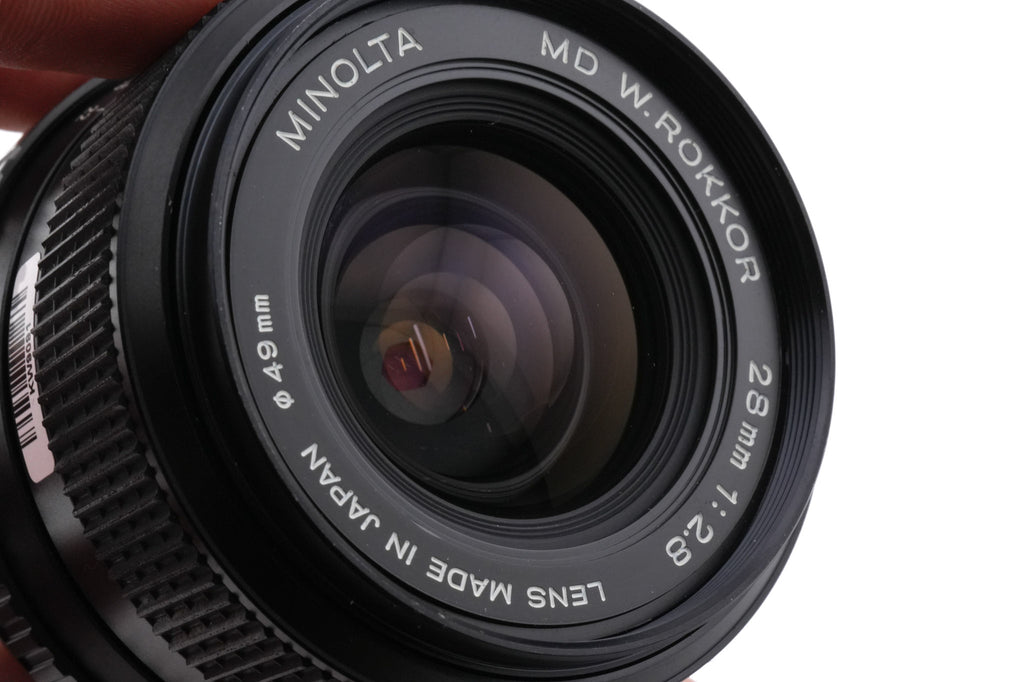 Minolta 28mm f2.8 MD W.Rokkor
