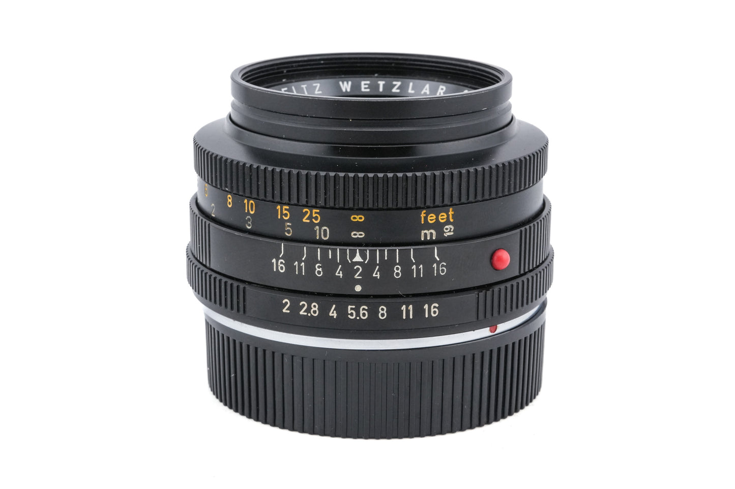 Leica 50mm f2 Summicron-R (Type I) (2-Cam) (11228)