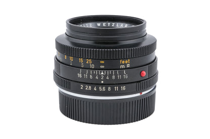 Leica 50mm f2 Summicron-R (Type I) (2-Cam) (11228)