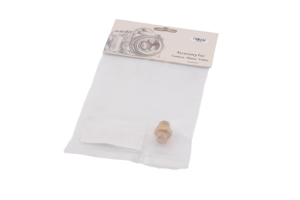 StudioKing 3/8" - 3/8" MC-1060A Male Spigot Adapter