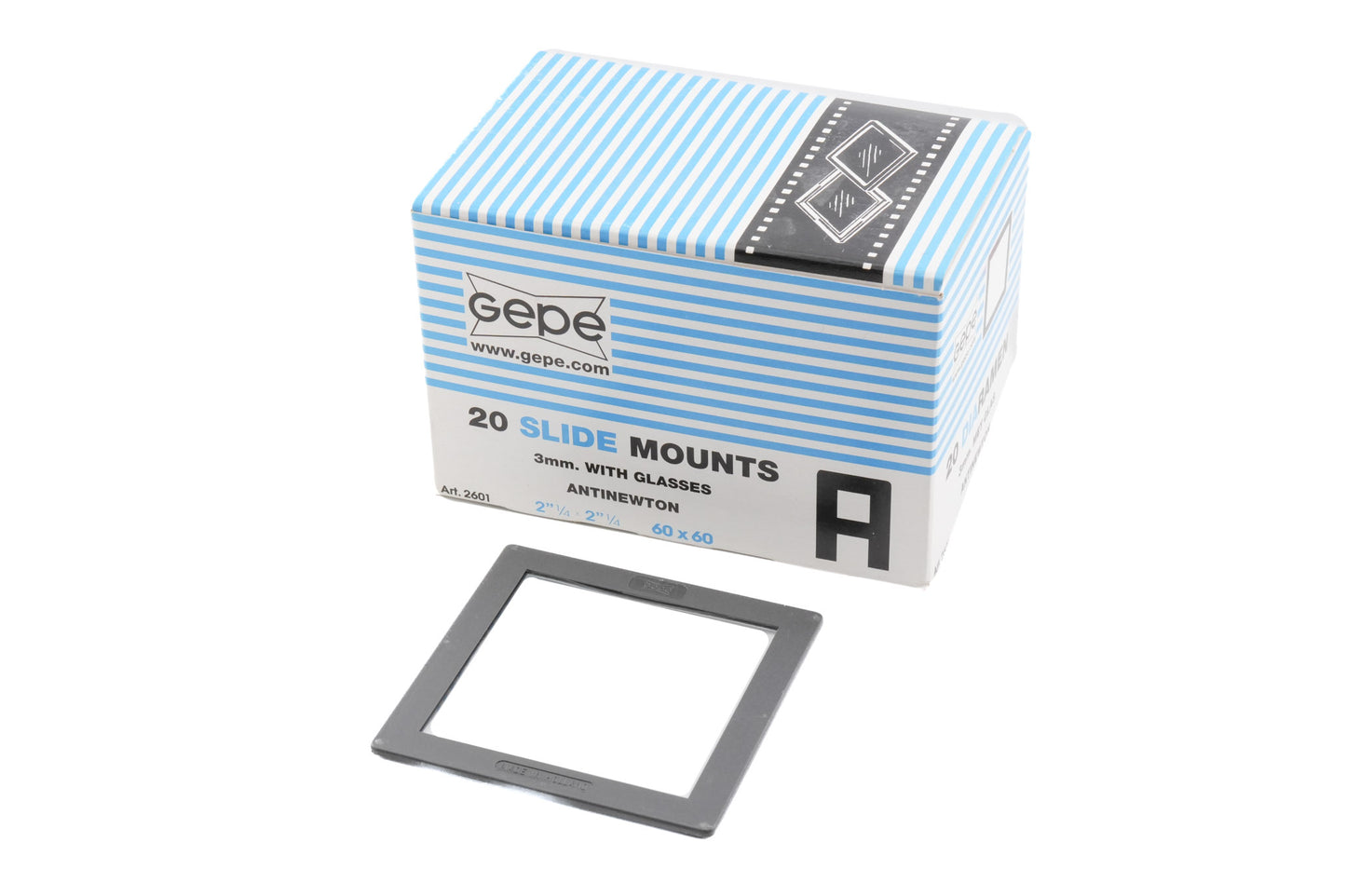 Gepe 60x60 Anti-Newton Glass Slide Mounts