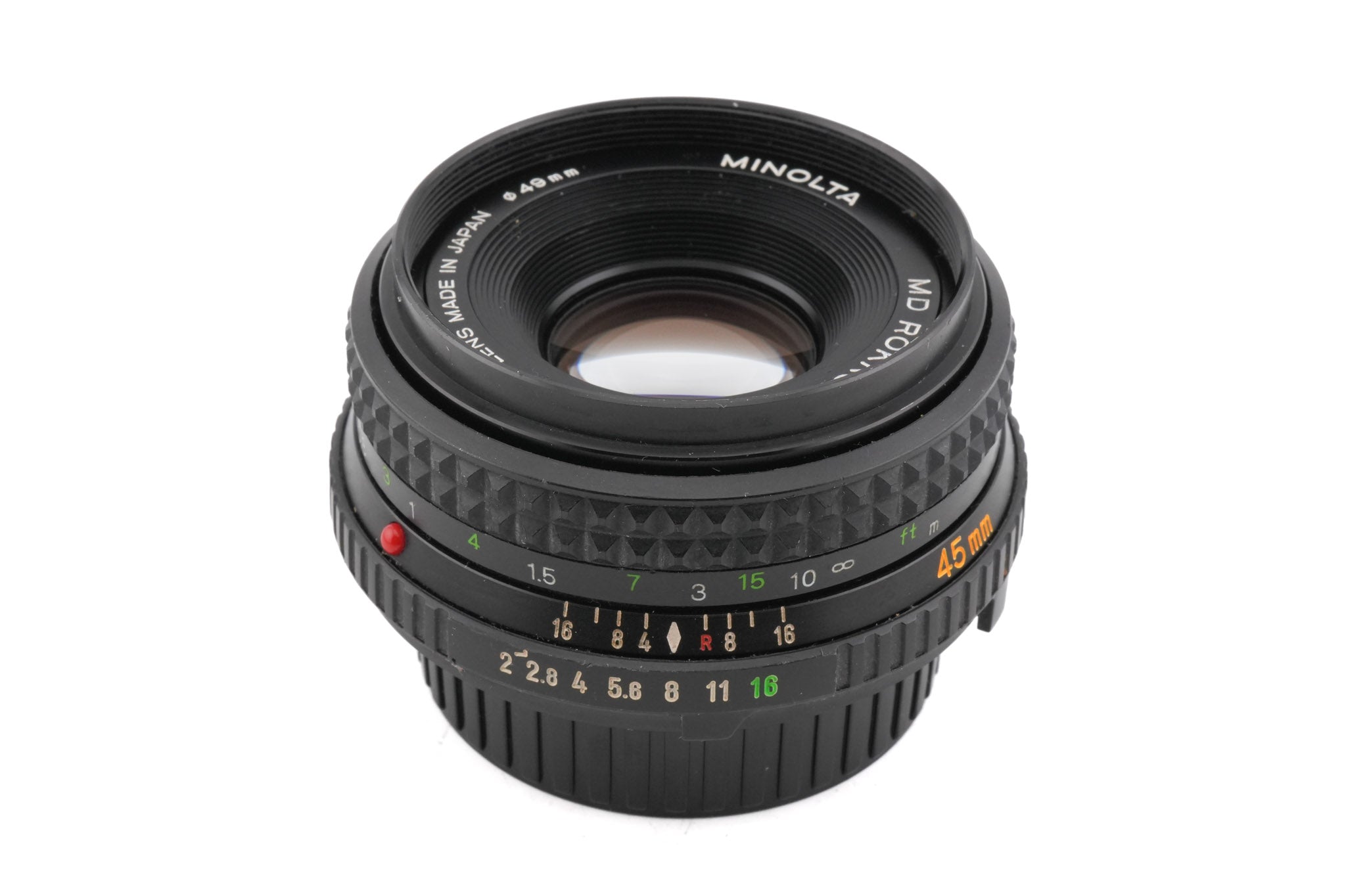Minolta 50mm f1.7 MC Rokkor-PF - Lens – Kamerastore