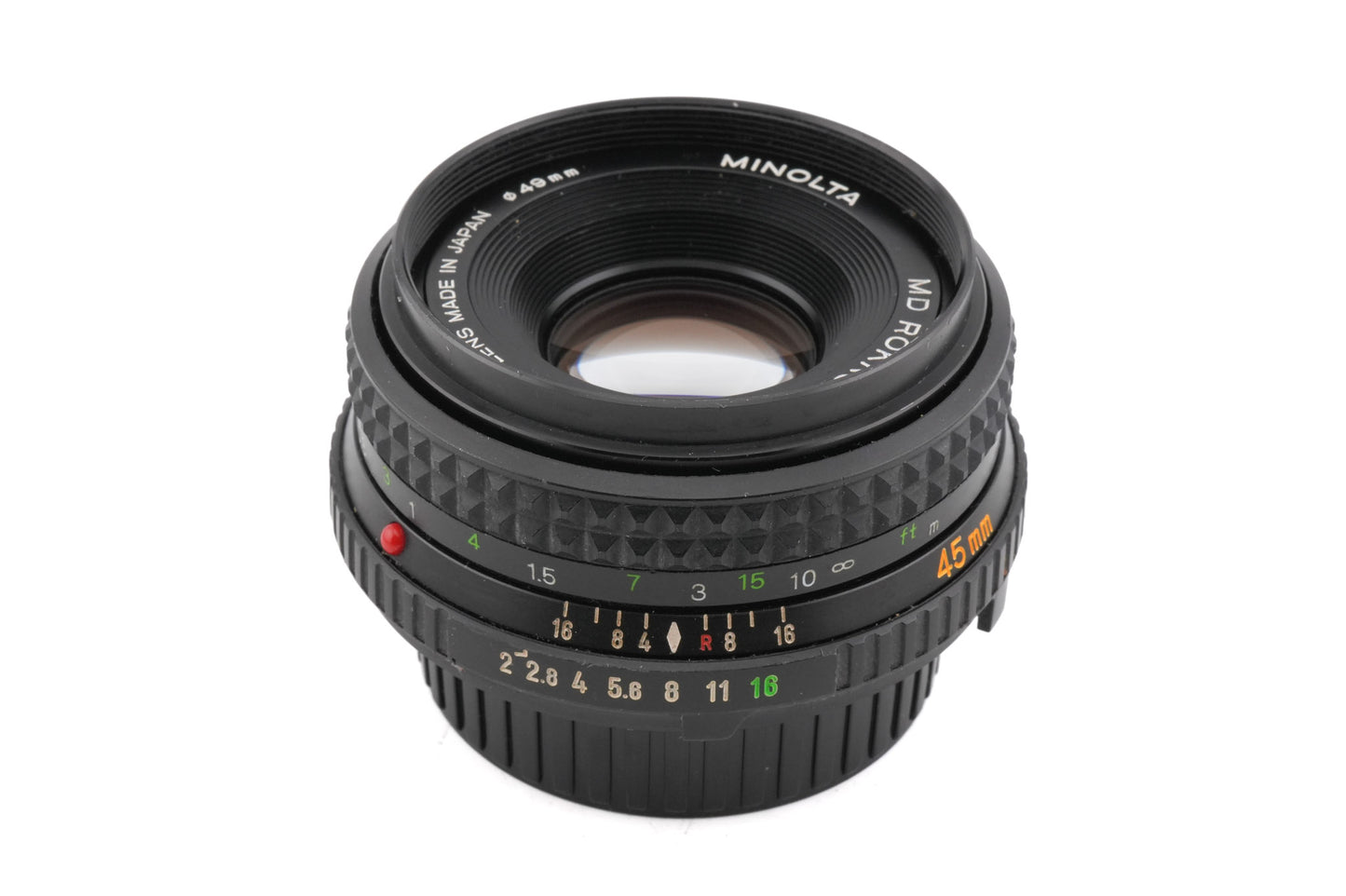Minolta 45mm f2 MD Rokkor