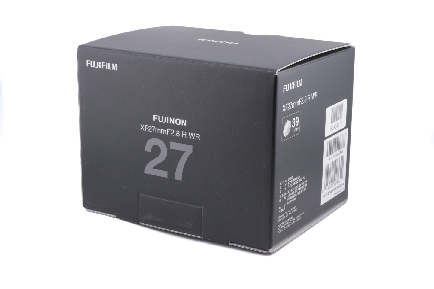Fujifilm 27mm f2.8 Super EBC Fujinon Aspherical XF R WR