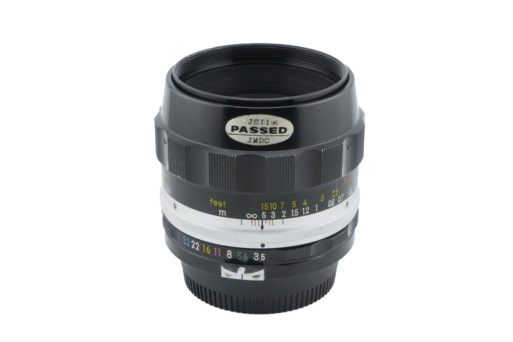 Nikon 55mm f3.5 Micro-Nikkor Auto Pre-AI