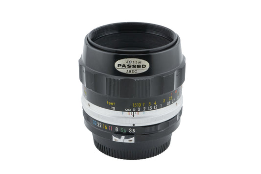 Nikon 55mm f3.5 Micro-Nikkor Auto Pre-AI