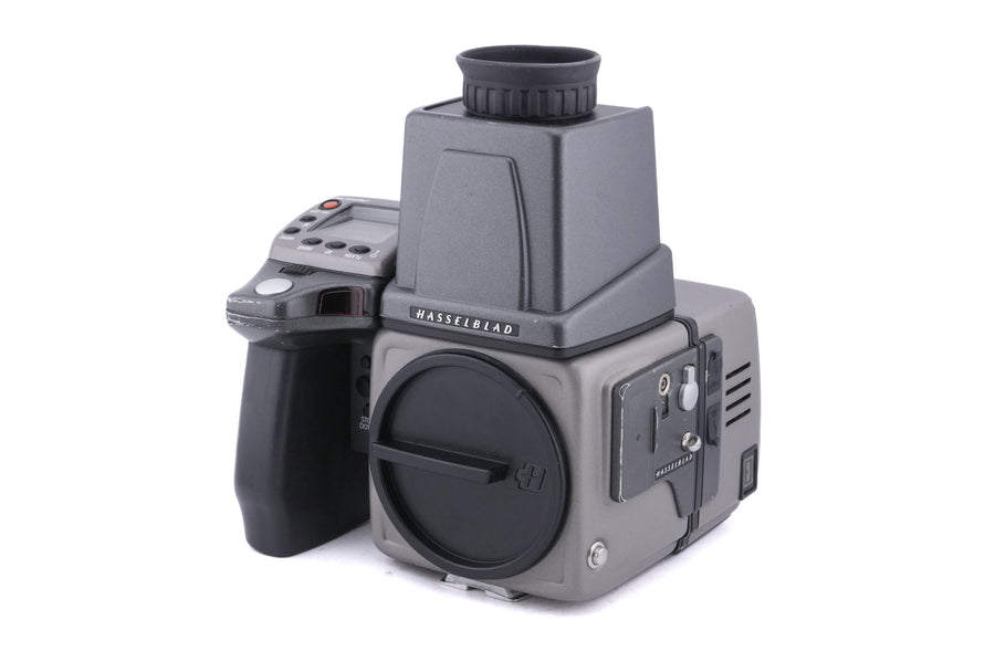 Hasselblad H3D + HVM Chimney Viewfinder (3053328) + Focusing Screen H3D 22/39 37x49 (3043328) + H3D 39MP Digital Back + H Battery Grip Adapter (3043340)