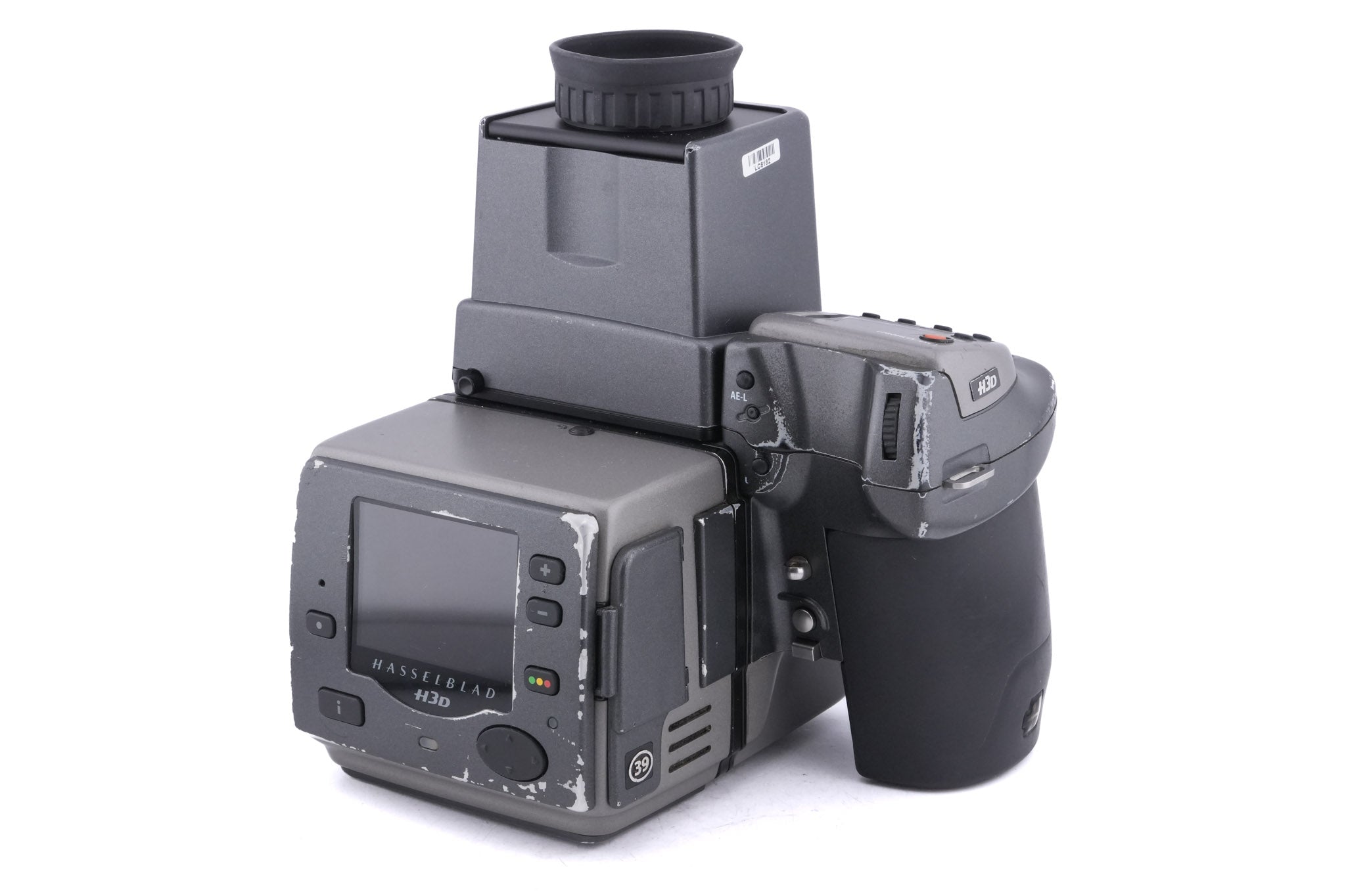 Hasselblad H3D + HVM Chimney Viewfinder (3053328) + Focusing Screen H3D 22/39 37x49 (3043328) + H3D 39MP Digital Back + H Battery Grip Adapter (3043340)