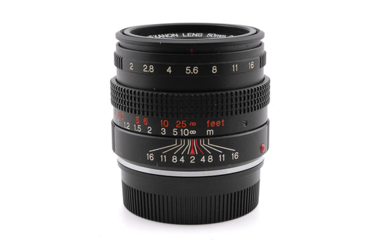 Konica 35mm f2 M-Hexanon Lens