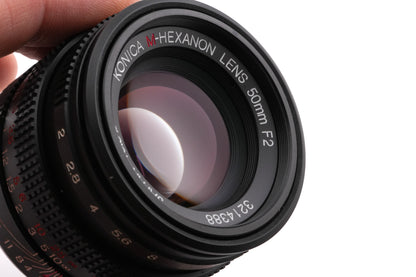 Konica 50mm f2 M-Hexanon