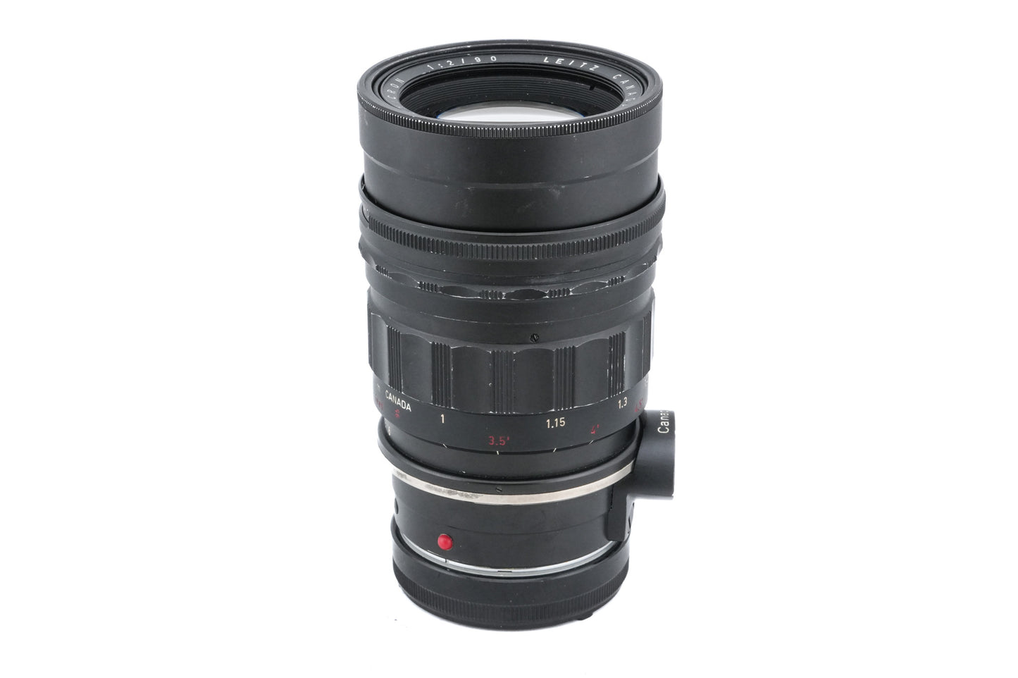 Leica 90mm f2 Summicron (Type II, Preset) (Black, INVOO / 00001)