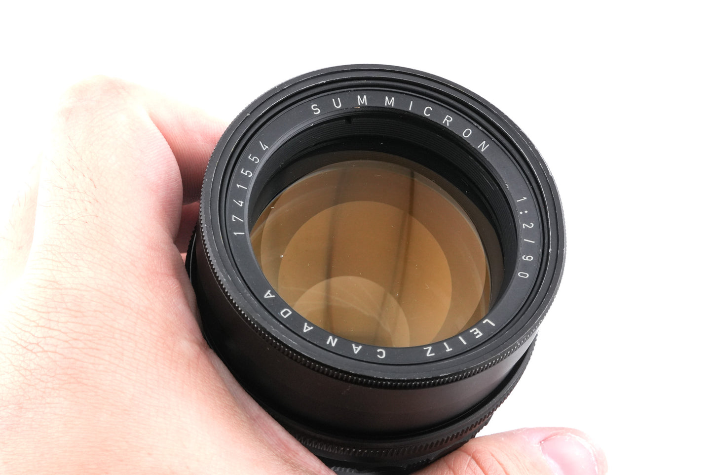 Leica 90mm f2 Summicron (Type II, Preset) (Black, INVOO / 00001)